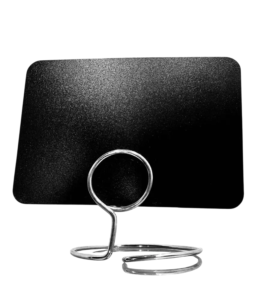 Металлический ценникодержатель 40 мм