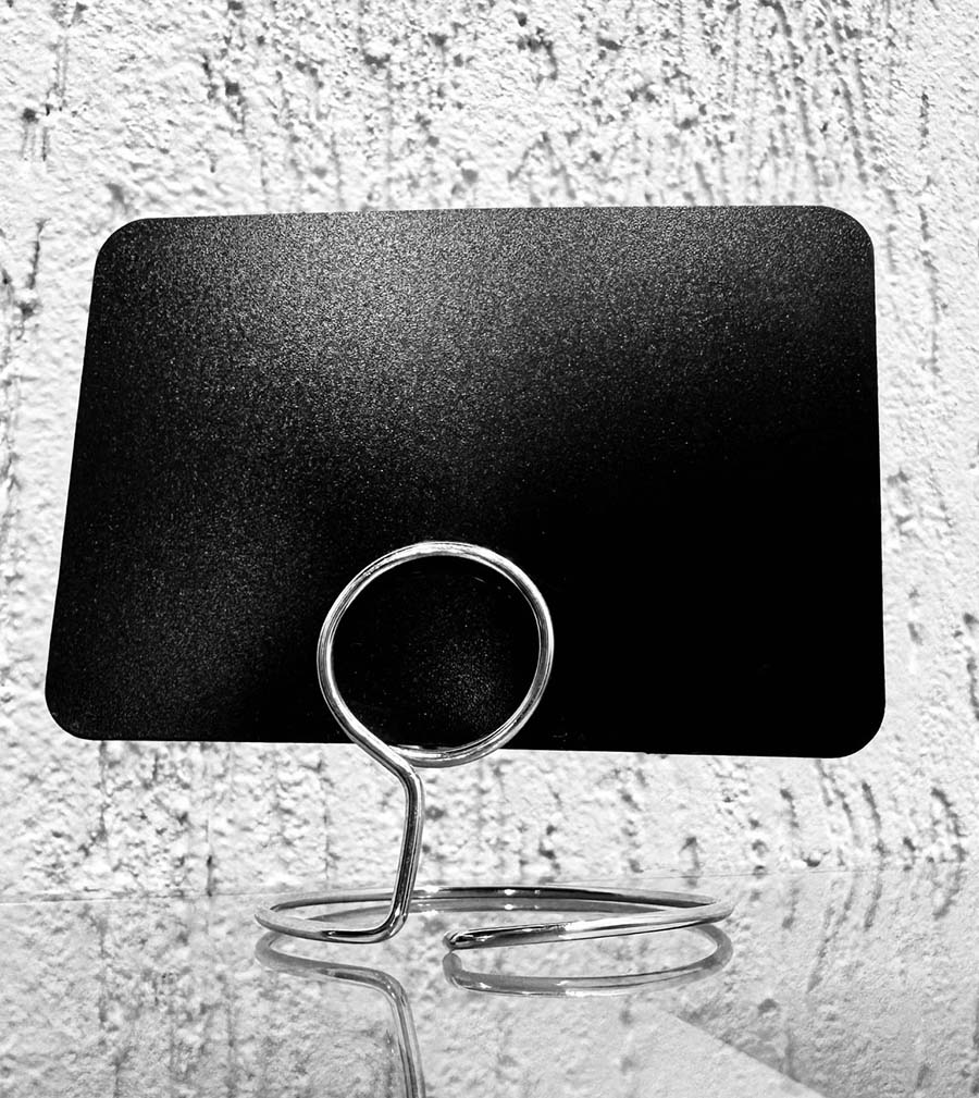 Металлический ценникодержатель 40 мм