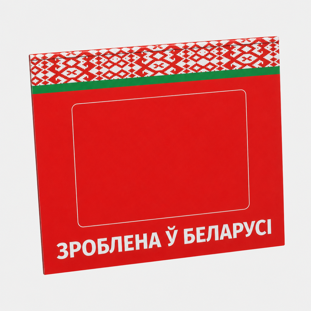 Шелфтокер (полочный выделитель) «ЗРОБЛЕНА ў БЕЛАРУСI»