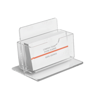 Подставки под визитные карточки и буклетницы