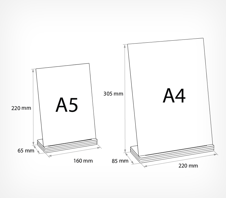 Менюхолдер SIGNHOLDER L-stand