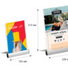 Менюхолдер SIGNHOLDER ALU-stand
