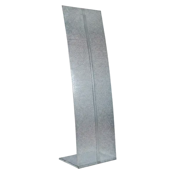 Стойка Парус перфорированная (изогнутая) 455мм.