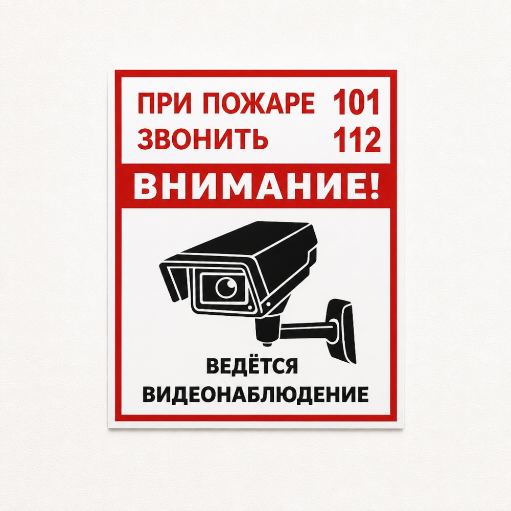 Наклейки информационные