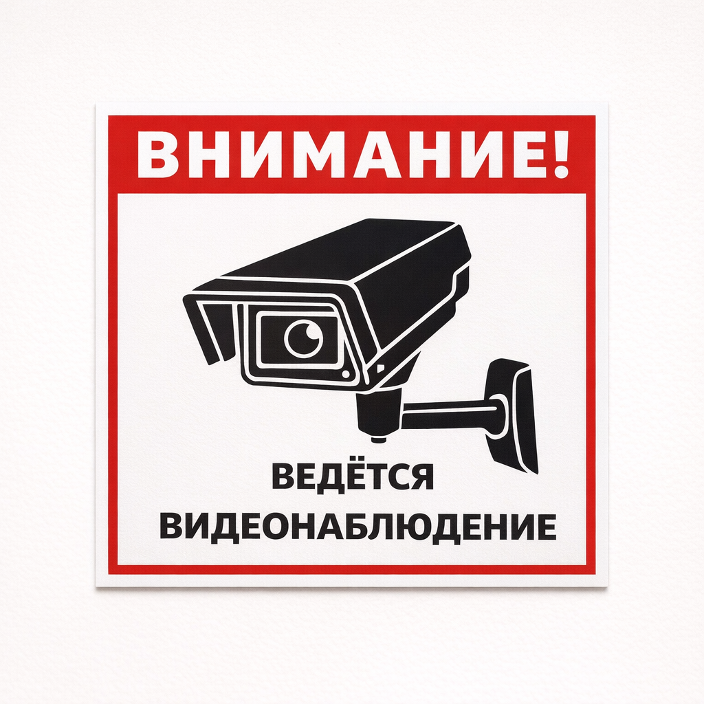 Наклейки информационные