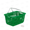 Корзина пластиковая с металлическими ручками