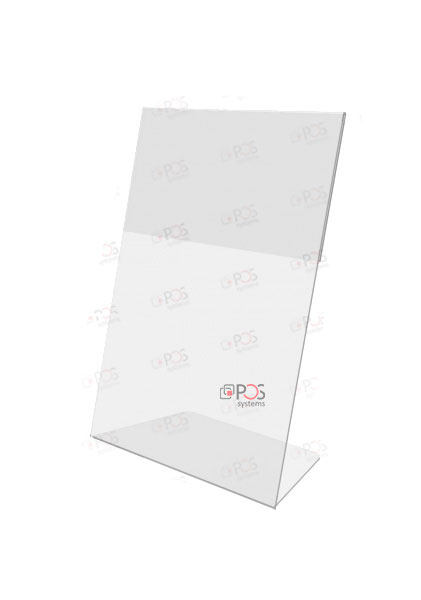 Менюхолдер L формы (акрил)