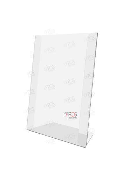 Подставка под информацию L-образная из ПВХ