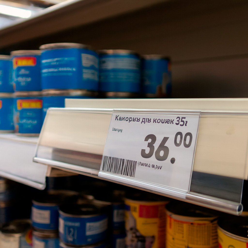 LRY39 ценникодержатель полочный - hover