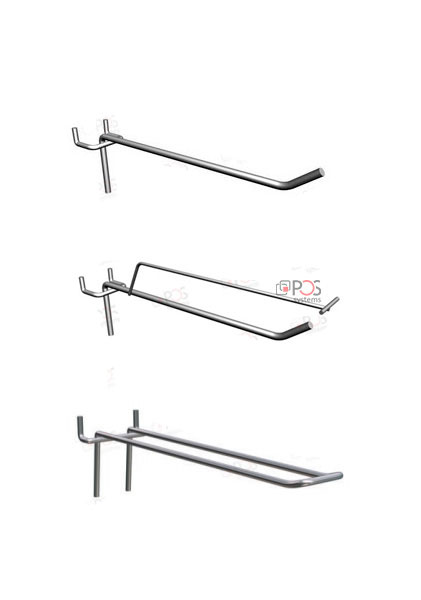 Крючок торговый двойной на перфорацию