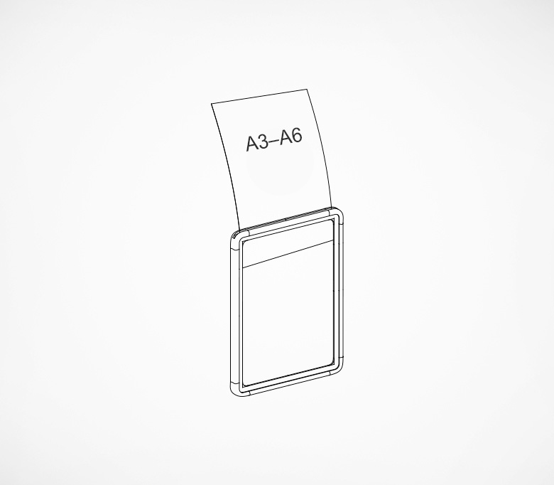 ramka a3 a6 i podstavka