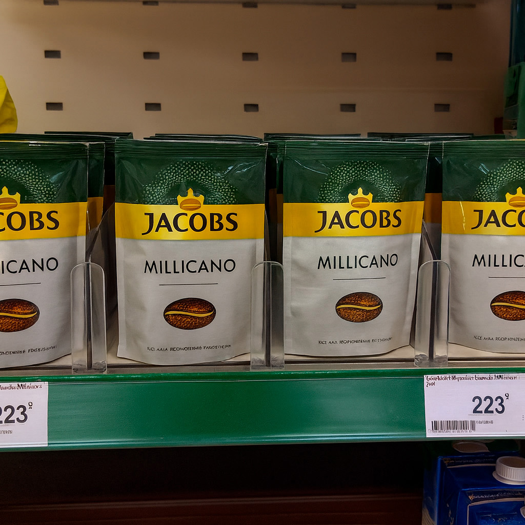 Цветная вставка в ценникодержатель - hover