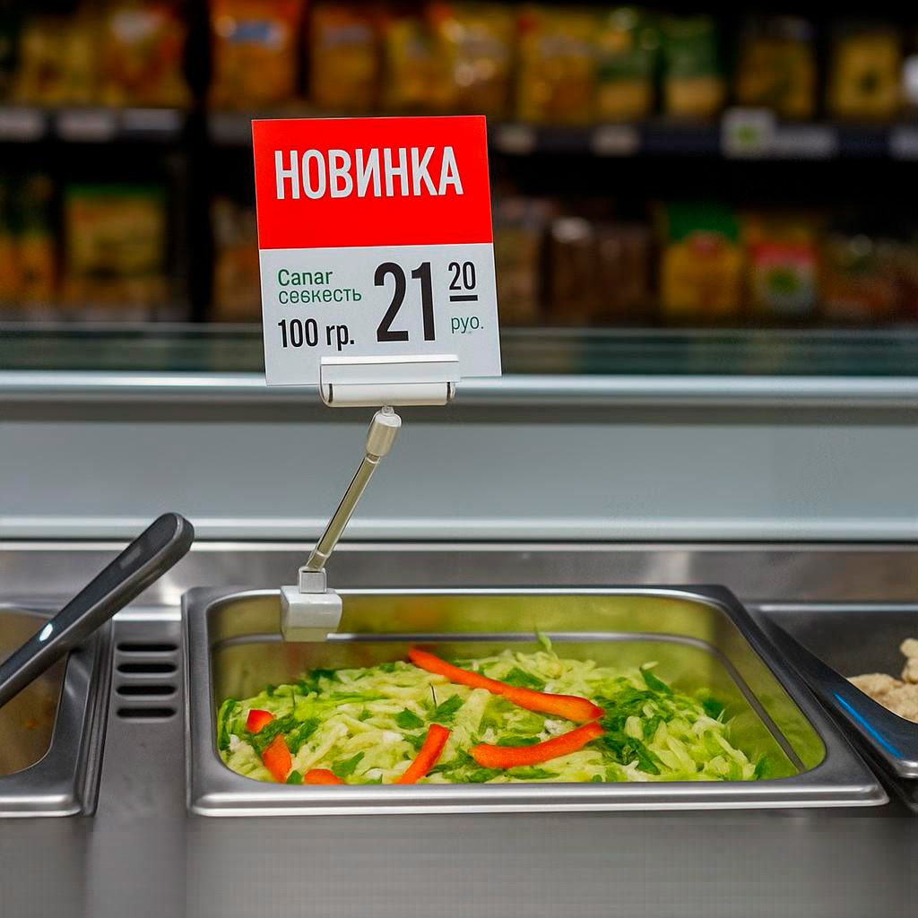 Держатель-зажим на край гастроёмкости - hover