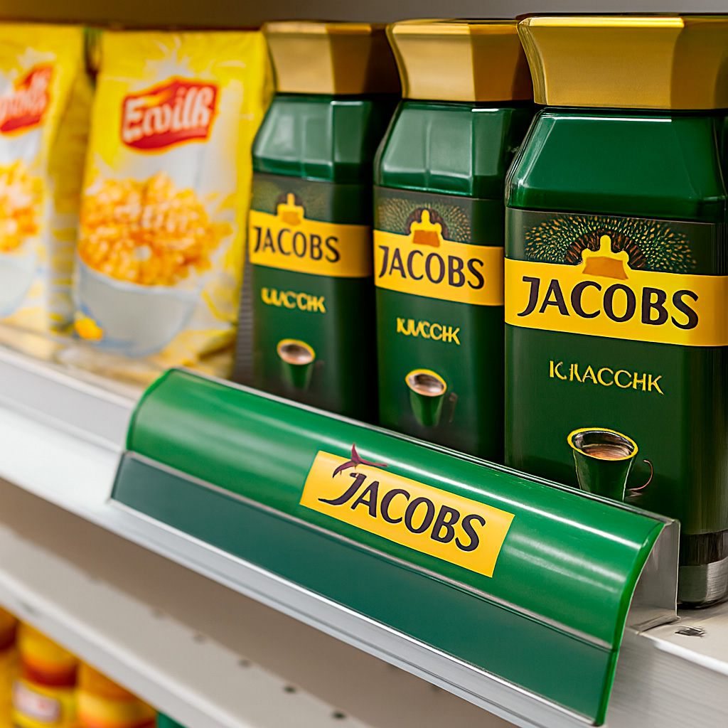 Профиль полочный закругленный с высотой вставки 30 мм PRO30 - hover