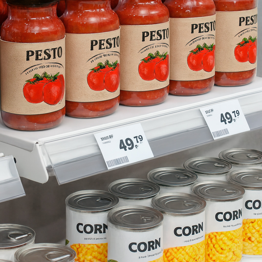 Ценникодержатель двухпозиционный LST - hover