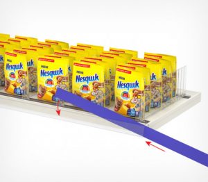 цветные вставки в ценникодержатель